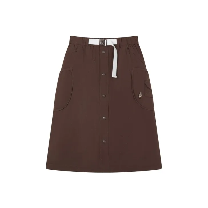 Teenie Weenie Casual Short Skirts Women's Brown-0