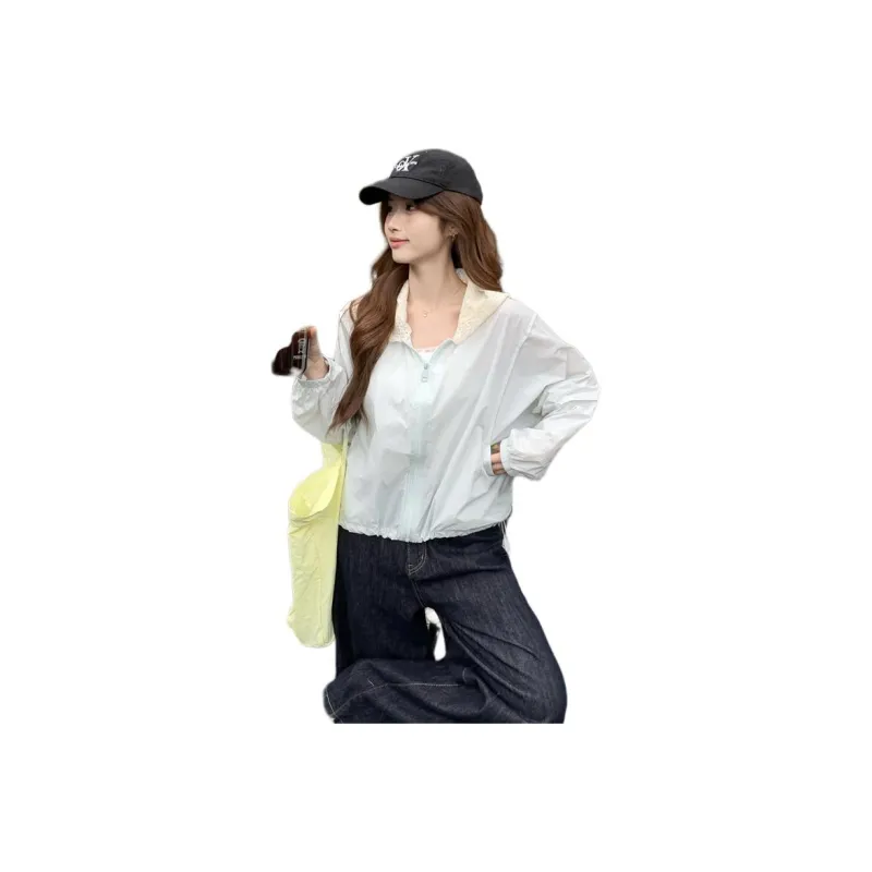 Mu Xiao Xin Cropped Coat Women's-0