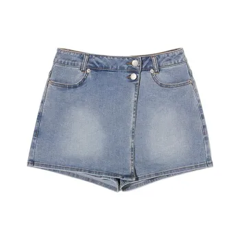Kirsh SS24 Denim Shorts Women's Blue