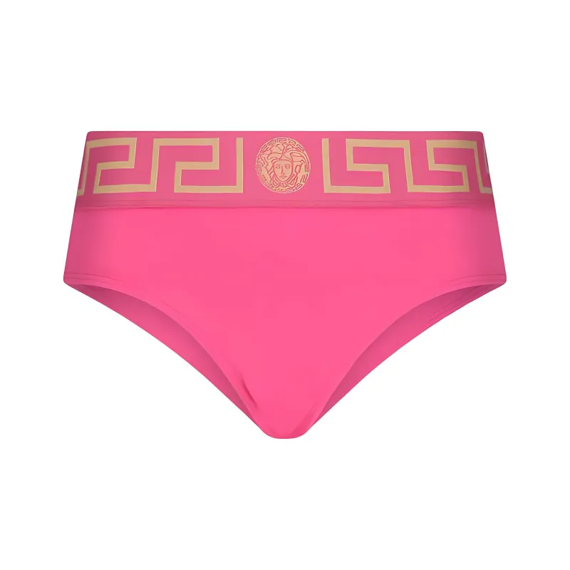 VERSACE Greca Border Bikini Briefs 'Fuxia'-0