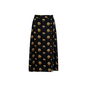 ROEYSHOUSE Casual Long Skirt Women's Multicolor