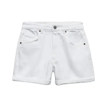 ZARA Denim Shorts Women's White