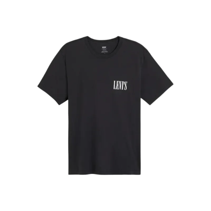 Levis T Shirts Men Mineral Black-0