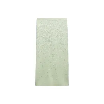 ZARA Casual Long Skirts Women's Light Green