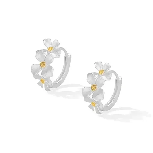 Kevni 990 Silver Earrings Women's
