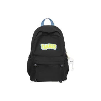 AIBAG Nylon Backpack Unisex Black/Yellow/Khaki/Light Blue
