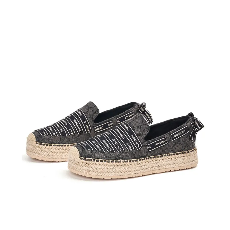 Joy&Mario Espadrilles Women's Black, Apricot, Green-1
