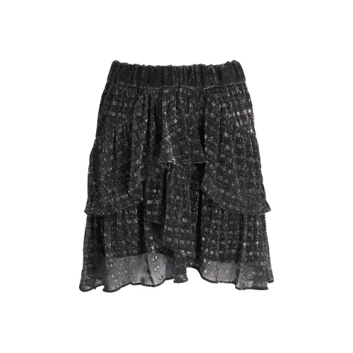 IRO NIGHT Metallic threads Mini Skirt