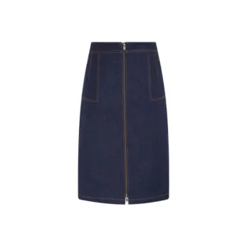 DVF Diane Von Furstenberg Denim Short Skirts Women's Blue