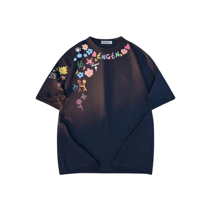 BENGEN T Shirts Unisex-12