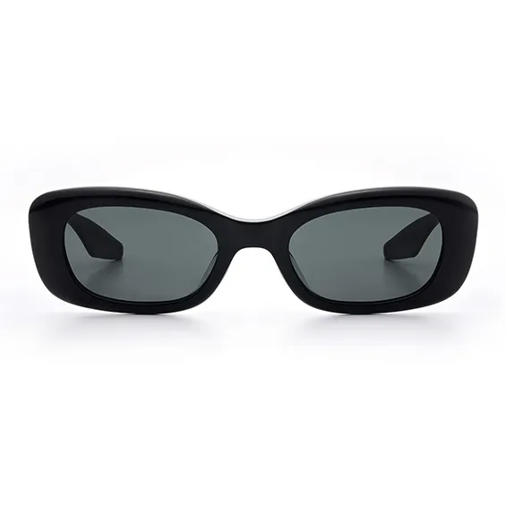 THE OWNER Plate Frame Rectangular Sunglasses Unisex-5
