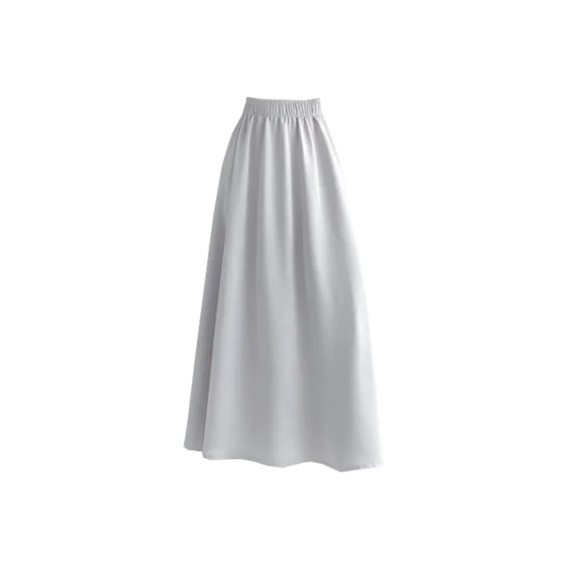 Concubine Zhu Casual Long Skirt Women's Pink-4