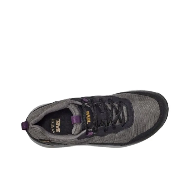 Teva Ridgeview Anti Slip Wear Resistant Low Top Hiking Shoes Women's Gray-3