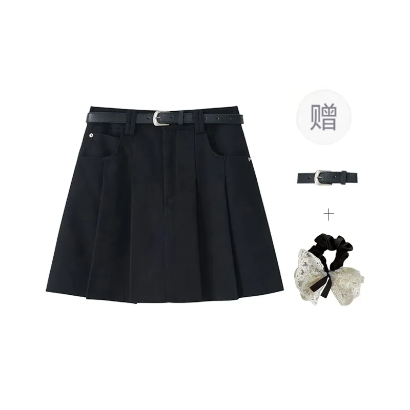 PAVEA Casual Short Skirts Women's-5