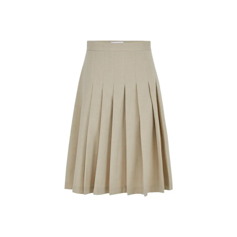 URBAN REVIVO Casual Long Skirt Women's-0