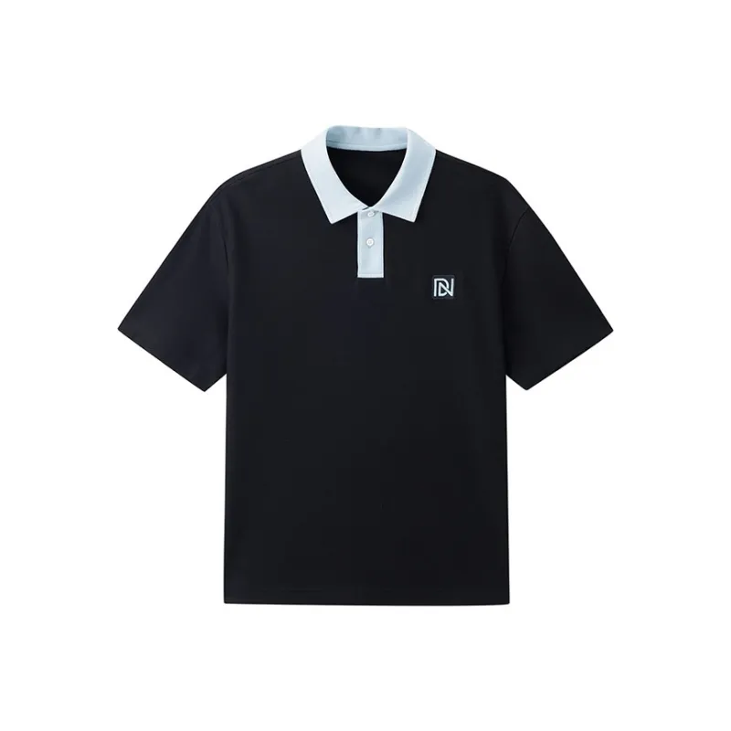 DAVID NAMAN Polo Shirt, Celebrity Same Style Men's-0