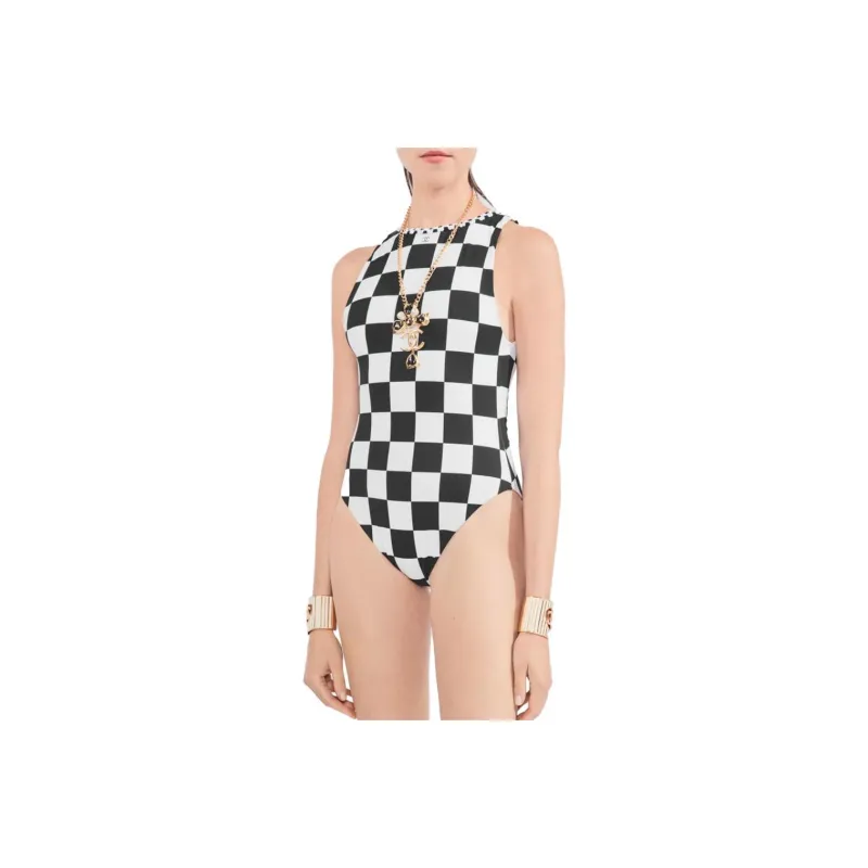 CHANEL 23 Spring And Summer 23C One piece Swimsuit Women's Black-0