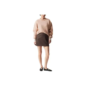 Other Stories Casual Short Skirts Women's Brown Voucher