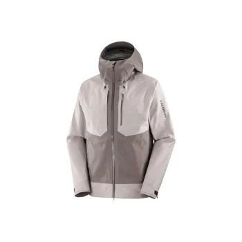 SALOMON OUTLINE Jackets Coats Men's Iron Gray