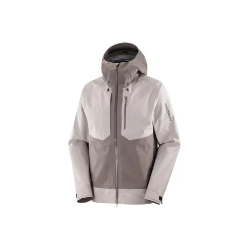 SALOMON OUTLINE Jackets Coats Men's Iron Gray