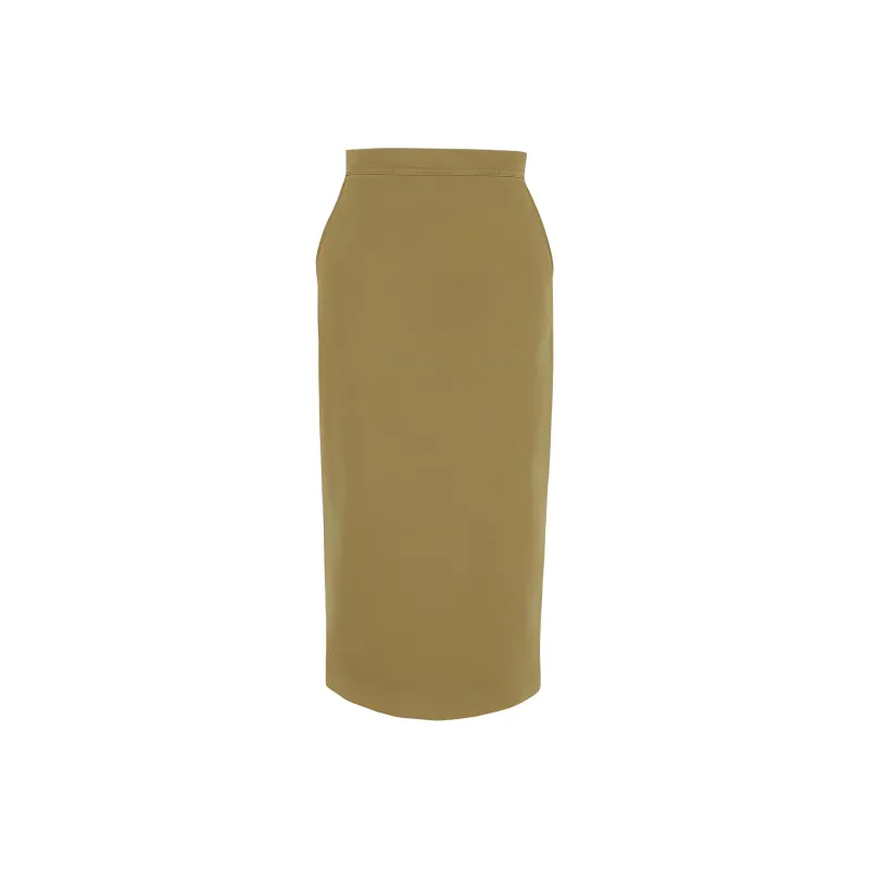 MaxMara High Waisted Midi Skirt-0