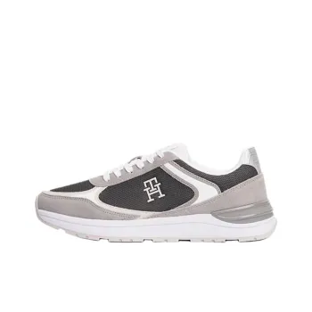 Tommy Hilfiger TH Monogram Low Top Casual Shoes Women's Gray