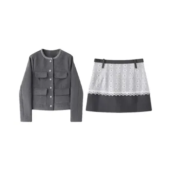 JOSR Two Piece Skirt Sets Women's