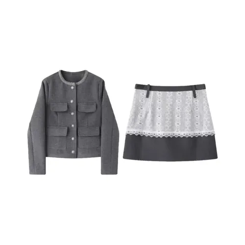 JOSR Two Piece Skirt Sets Women's