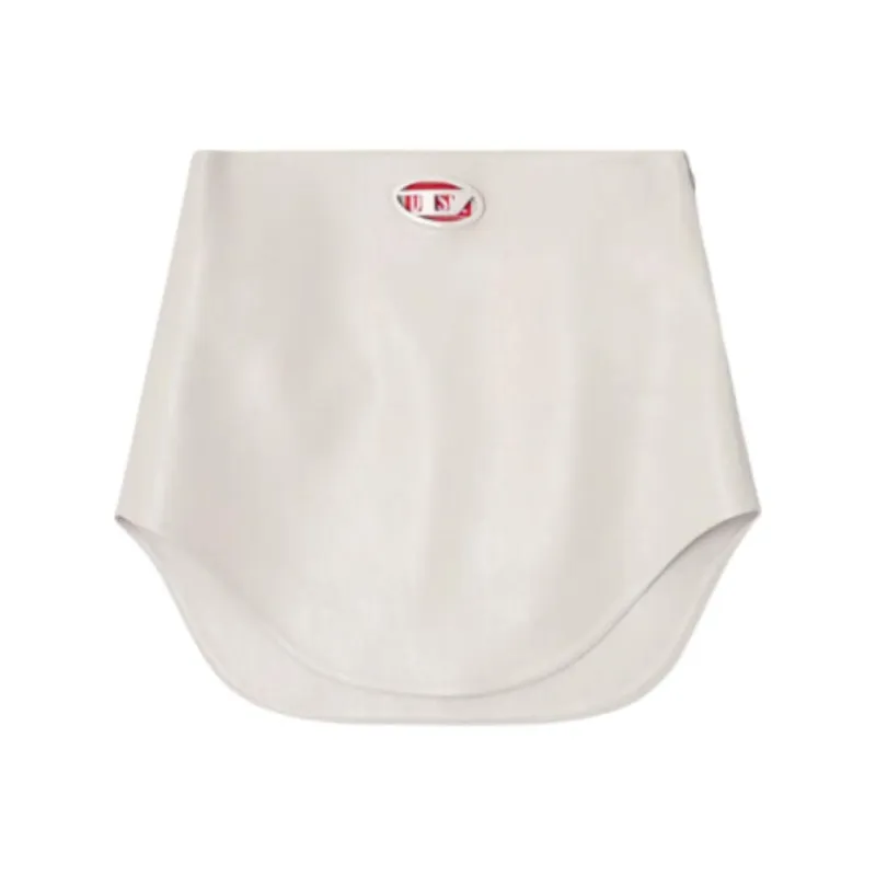 DIESEL O Limpo Logo Cut Out Skirt-0