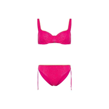 Twinset Lurex Bikini Set