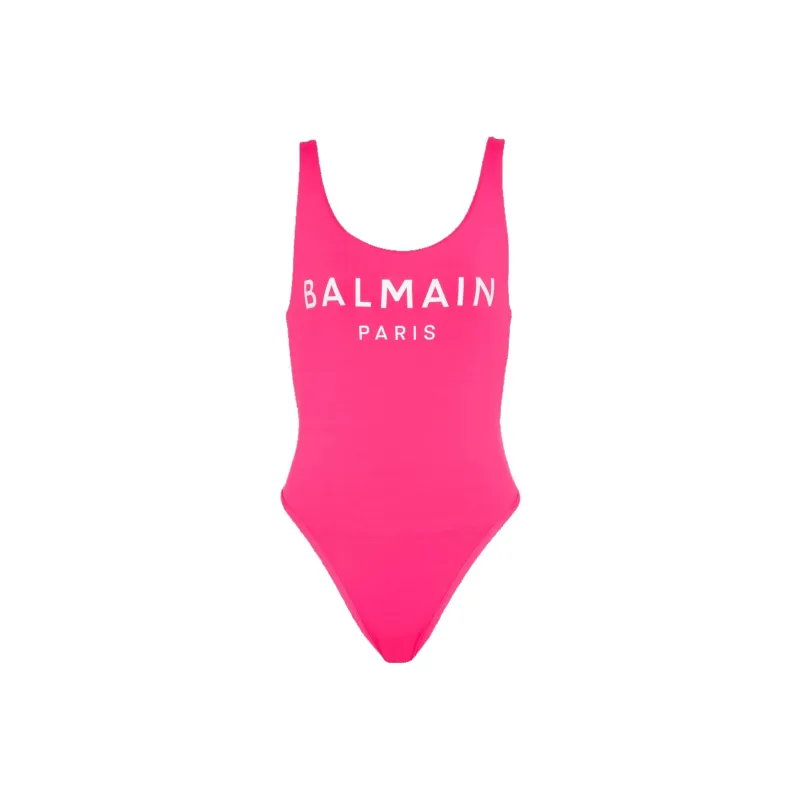 BALMAIN Balmain Paris Swimsuit One-piece Swimsuit Women's Pink-0
