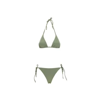 FENDI SS23 Bikini Two-Piece Swimsuit Women's Green
