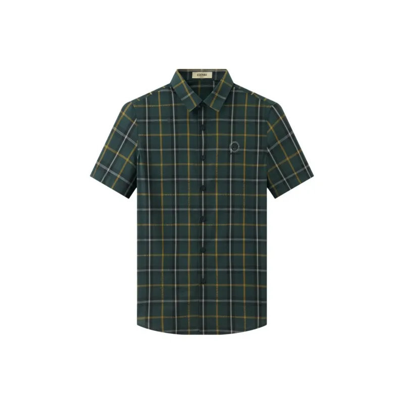EDENBO Shirts Men Turquoise-0