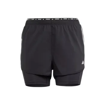 Adidas Free Shipping With AdiClub Own The Run 3-Stripes 2-in-1 Shorts
