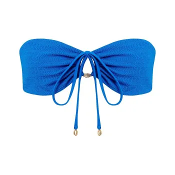 Victoria's Secret BLUEBELLA Shala Multi-way Bandeau Bikini Top / O Bikini Women's Ocean Blue