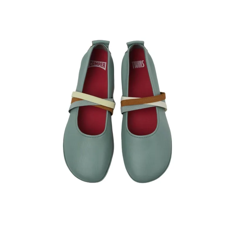 CAMPER Twins Casual Single Shoes Women's Green-2