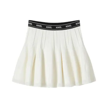 KARL LAGERFELD FW24 Casual Short Skirts Women's Beige