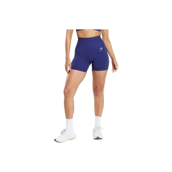 GYMSHARK VITAL SEAMLESS 2.0 SHORTS Sports Shorts Women's Cobalt Purple Mud Gray Limestone