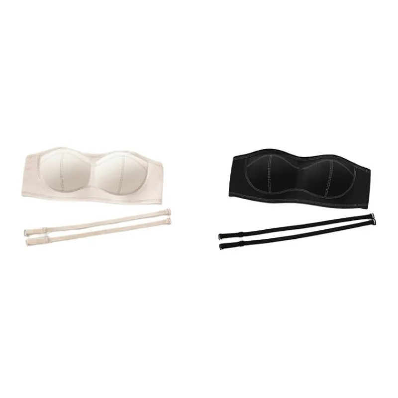 MIIOW Strapless Bra Women's Combo Set-14