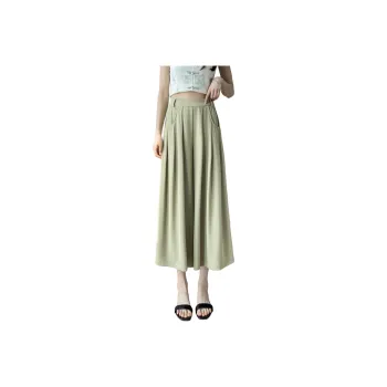 SITOL Casual Short Skirts Women's Light Green