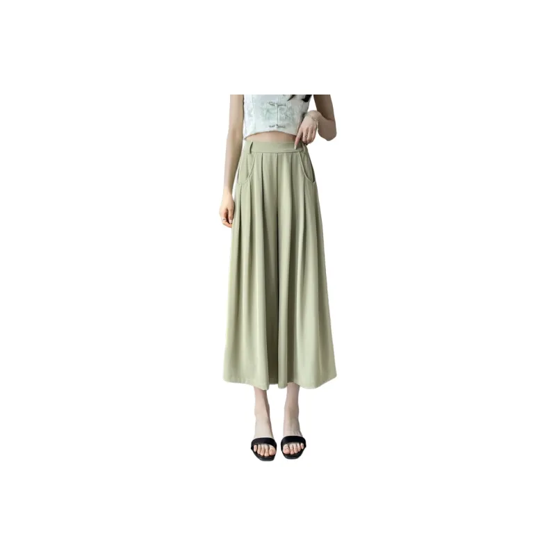 SITOL Casual Short Skirts Women's Light Green-0