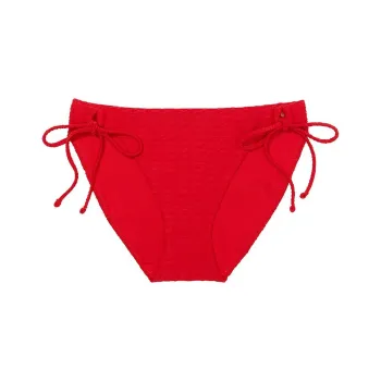 Victoria's Secret PINK Mix & Match Side-Tie Bikini Bottom / Lipstick Swimming Shorts Women's Red