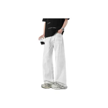 XAFB Jeans Unisex White