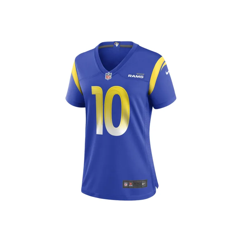 Nike NFL Los Angeles Rams Cooper Kupp Soccer Jerseys Women's Royal Blue-0