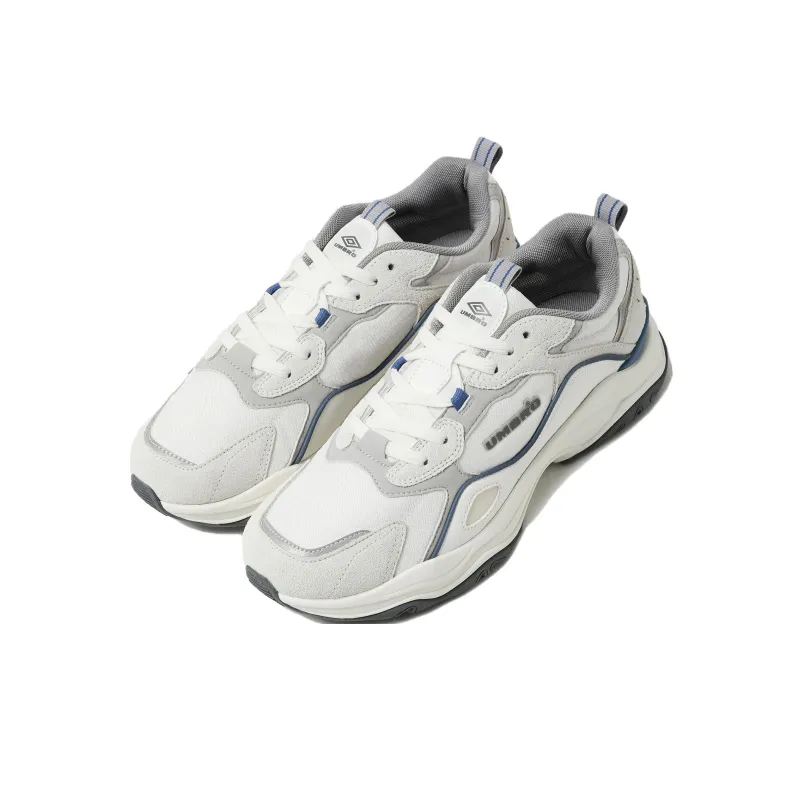 Umbro Anti Slip Wear Resistant Low Top Running Shoes Unisex White-1