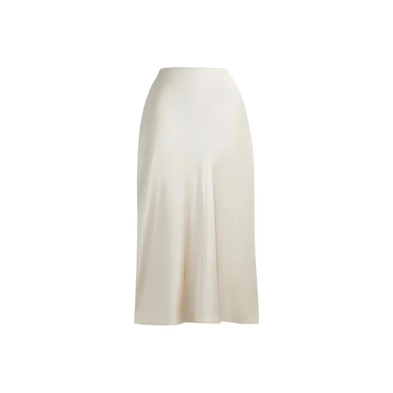 COACH SS24 Casual Long Skirt Women's Cream-0