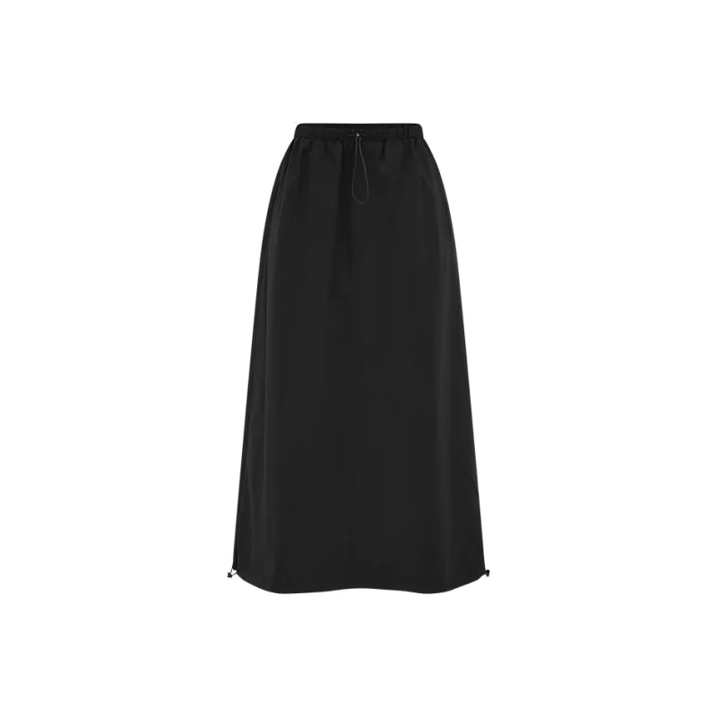 NAVIGARE Casual Long Skirt Women's Night Black-0
