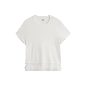 Inman T Shirts Women's Pearl White