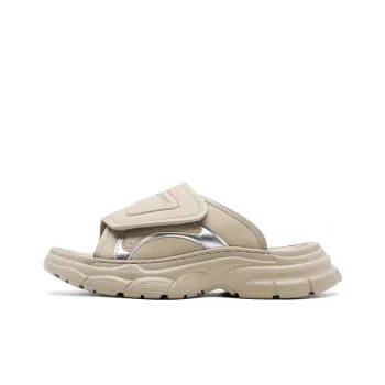MOMGOG Rubber Sole Slip Resistant Abrasion Resistant Slide Slippers Men's