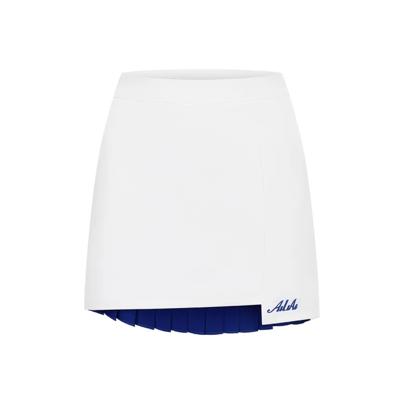 AILIAI Casual Short Skirts Women's White-0